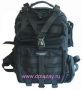 Рюкзак тактический TONGA II (Black) – DuPont Poly Cordura 13 литров