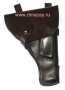 Кобура для пистолета Токарева (ТТ) штатная закрытая поясная из натуральной кожи